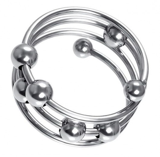 Большое металлическое кольцо под головку пениса - ToyFa - купить с доставкой в Якутске