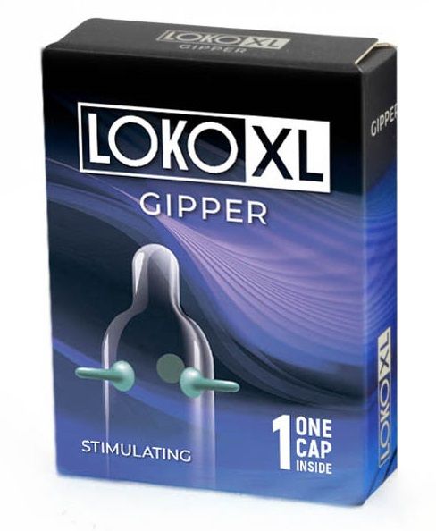 Стимулирующая насадка на пенис LOKO XL GIPPER - Sitabella - в Якутске купить с доставкой