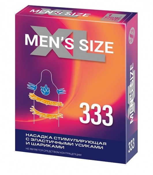 Стимулирующая насадка на пенис MEN SIZE 333 - Sitabella - в Якутске купить с доставкой