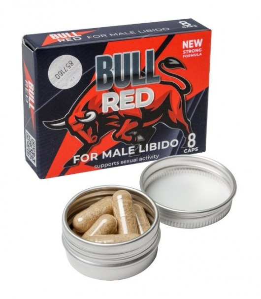 Пищевой концентрат для мужчин BULL RED - 8 капсул - Sitabella - купить с доставкой в Якутске