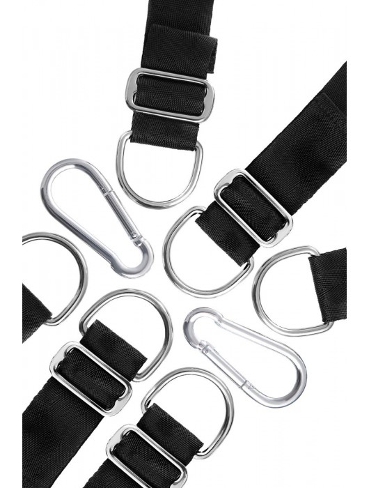 Черные секс-качели Anonymo №0503 - ToyFa - купить с доставкой в Якутске