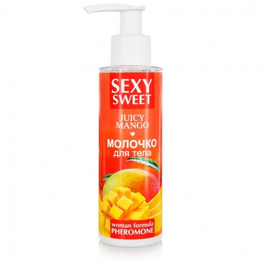 Молочко для тела с феромонами и ароматом манго Sexy Sweet Juicy Mango - 150 гр. -  - Магазин феромонов в Якутске