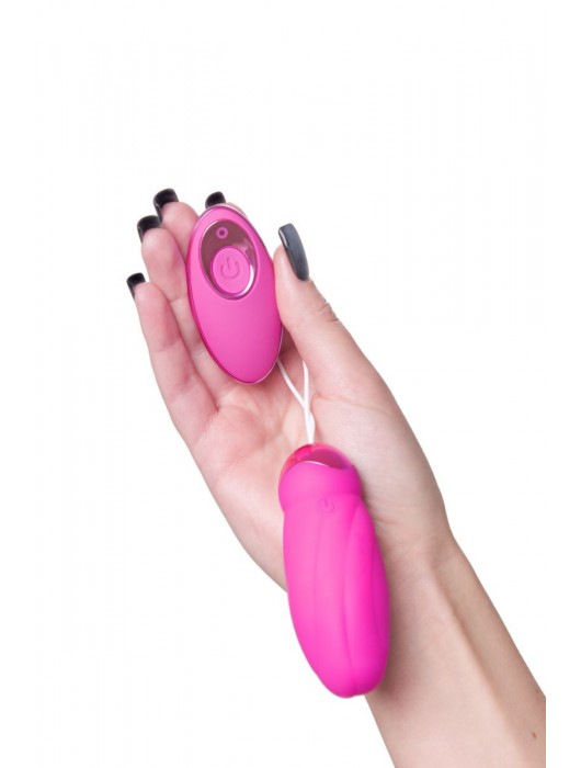 Розовое виброяйцо с пульсирующими шариками Circly - JOS