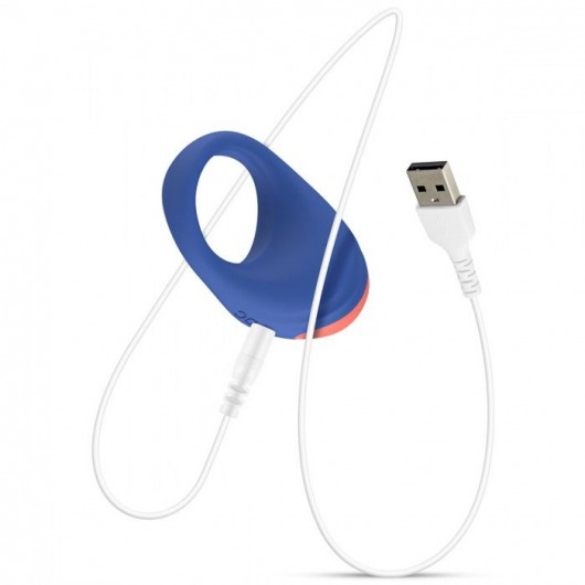 Синее эрекционное кольцо RRRING Dinner Date Cock Ring - FeelzToys - в Якутске купить с доставкой