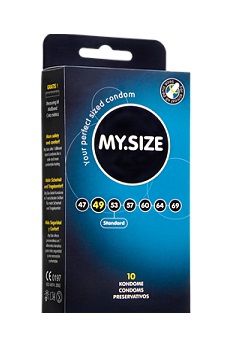 Презервативы MY.SIZE размер 49 - 10 шт. - My.Size - купить с доставкой в Якутске