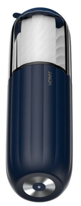 Черно-белый интерактивный мастурбатор Alex Neo 2 - Svakom - в Якутске купить с доставкой