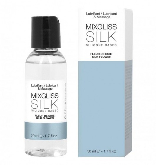 Смазка на силиконовой основе Mixgliss Silk - 50 мл. - Mixgliss - купить с доставкой в Якутске