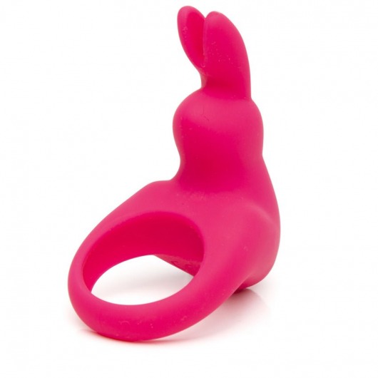 Розовое эрекционное виброкольцо Happy Rabbit Rechargeable Rabbit Cock Ring - Happy Rabbit - в Якутске купить с доставкой