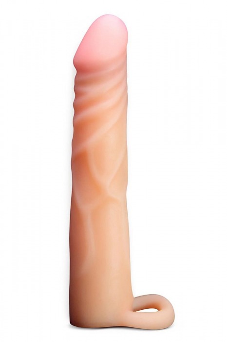 Телесная насадка на пенис Cock Xtender - 17,7 см. - Blush Novelties - в Якутске купить с доставкой