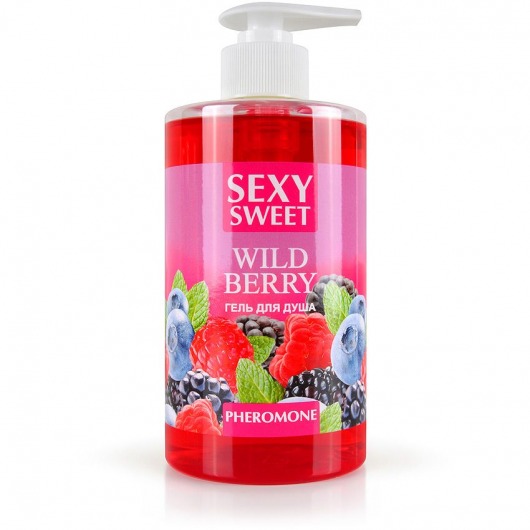 Гель для душа Sexy Sweet Wild Berry с ароматом лесных ягод и феромонами - 430 мл. -  - Магазин феромонов в Якутске