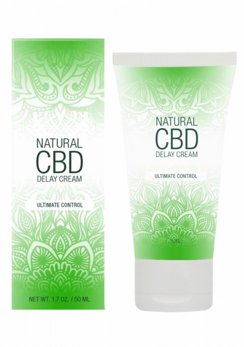 Крем-пролонгатор Natural CBD Delay Cream - 50 мл. - Shots Media BV - купить с доставкой в Якутске