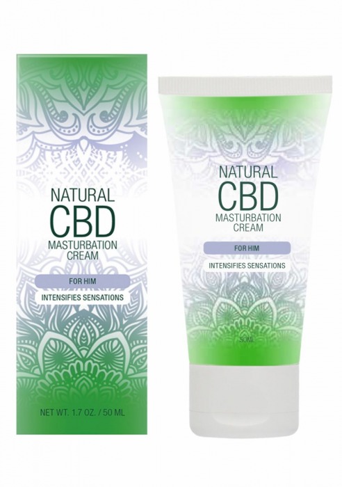 Крем для мастурбации для мужчин Natural CBD Masturbation Cream For Him - 50 мл. - Shots Media BV - купить с доставкой в Якутске