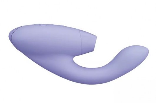 Сиреневый вибратор Womanizer Duo 2 с бесконтактной клиторальной стимуляцией - Womanizer