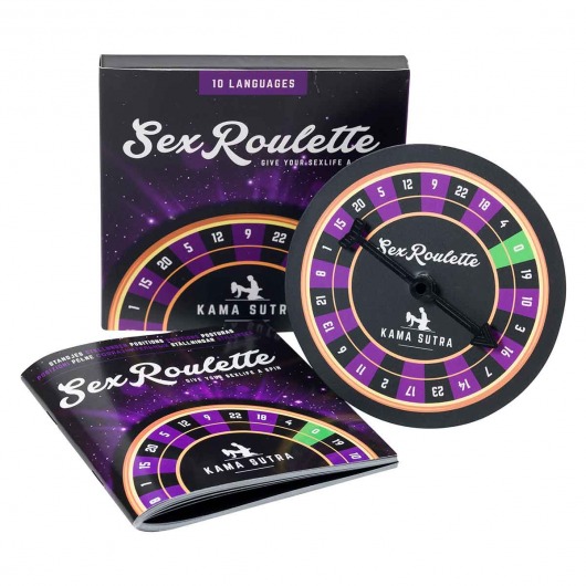 Настольная игра-рулетка Sex Roulette Kamasutra - Tease&Please - купить с доставкой в Якутске