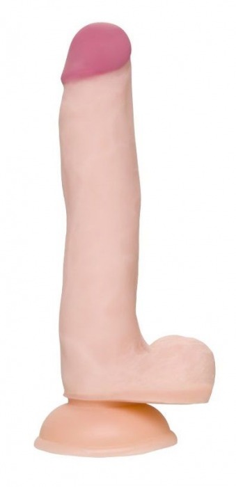 Телесный фаллоимитатор-реалистик Minc - 21 см. - A-toys купить с доставкой в интернет-магазине Orgasmix в Якутске Телесный фаллоимитатор-реалистик Minc - 21 см. - A-toys