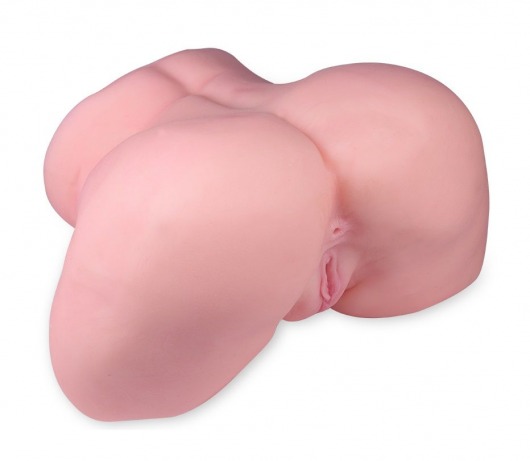 Реалистичный мастурбатор-полуторс с 2 рабочими отверстиями - S-HANDE - в Якутске купить с доставкой