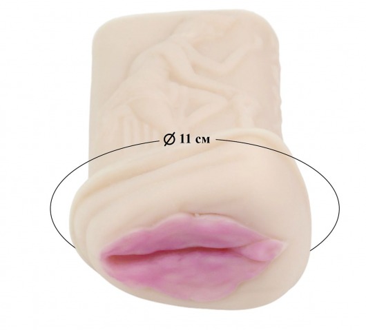 Мастурбатор-вагина из киберкожи - LOVETOY (А-Полимер) - в Якутске купить с доставкой