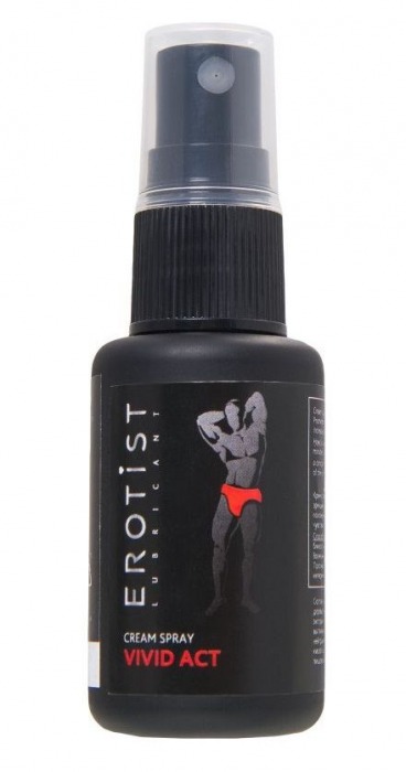 Возбуждающий крем-спрей для мужчин Erotist Vivid Act - 30 мл. - Erotist Lubricants - купить с доставкой в Якутске