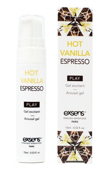 Возбуждающий гель Hot Vanilla Espresso Arousal Gel - 15 мл. - Exsens - купить с доставкой в Якутске