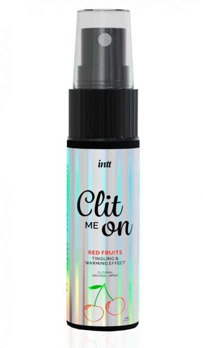 Клиторальный возбуждающий спрей Clit Me On Red Fruits - 12 мл. - INTT - купить с доставкой в Якутске