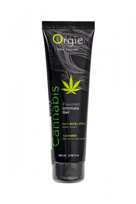 Интимный гель на водной основе ORGIE Lube Tube Cannabis - 100 мл. - ORGIE - купить с доставкой в Якутске