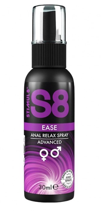 Расслабляющий анальный спрей S8 Ease Anal Relax Spray - 30 мл. - Stimul8 - купить с доставкой в Якутске