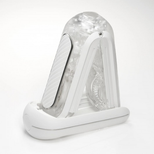 Белый мастурбатор Tenga Flip Zero Gravity с вибрацией - Tenga - в Якутске купить с доставкой