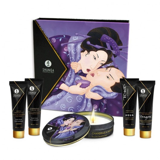 Подарочный набор Geishas secret из 5 предметов - Shunga - купить с доставкой в Якутске