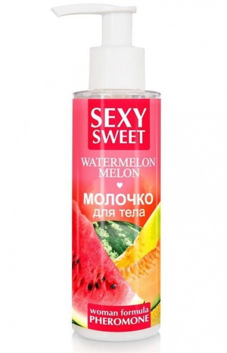 Молочко для тела с феромонами и ароматом дыни и арбуза Sexy Sweet Watermelon Melon - 150 гр. -  - Магазин феромонов в Якутске