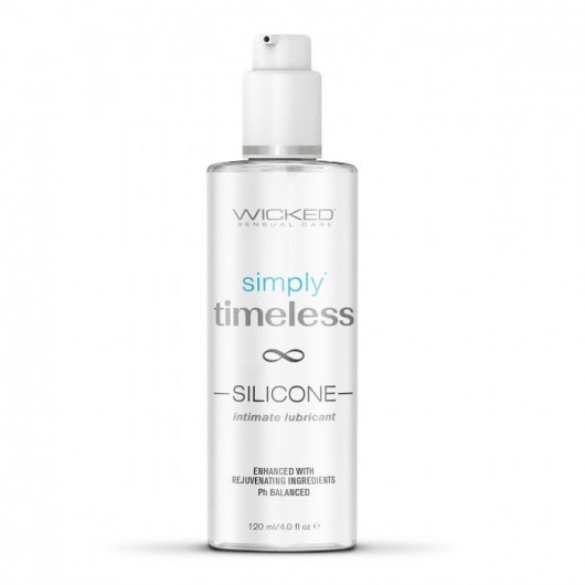 Лубрикант на силиконовой основе Wicked Simply Timeless Silicone - 120 мл. - Wicked - купить с доставкой в Якутске