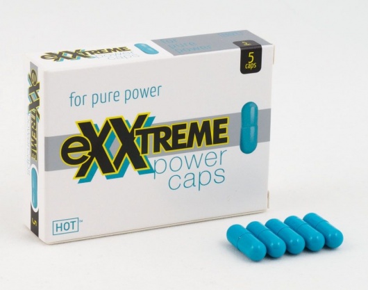 БАД для мужчин eXXtreme power caps men - 5 капсул (580 мг.) - HOT - купить с доставкой в Якутске