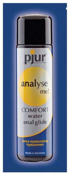 Анальный лубрикант pjur ANALYSE ME Comfort Water Anal Glide - 2 мл. - Pjur - купить с доставкой в Якутске