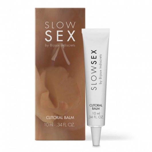 Бальзам для клитора Slow Sex Clitoral Balm - 10 мл. - Bijoux Indiscrets - купить с доставкой в Якутске