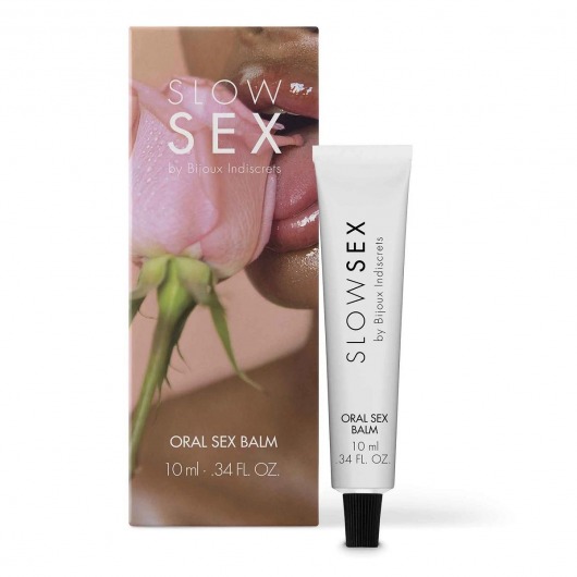 Бальзам для орального секса Slow Sex Oral Sex Balm - 10 мл. - Bijoux Indiscrets - купить с доставкой в Якутске