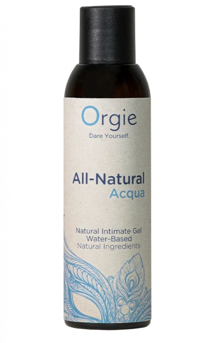 Интимный гель на водной основе Orgie All-Natural Acqua - 150 мл. - ORGIE - купить с доставкой в Якутске