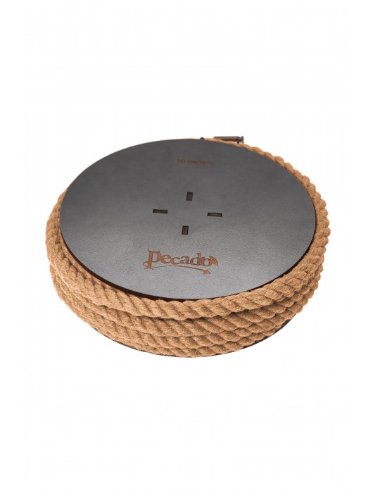 Джутовая веревка для шибари на катушке - 10 м. - Pecado - купить с доставкой в Якутске