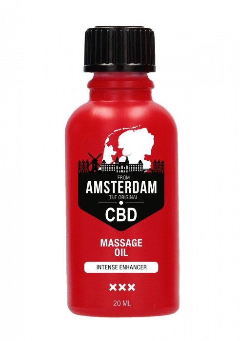 Стимулирующее масло Intense CBD from Amsterdam - 20 мл. - Shots Media BV - купить с доставкой в Якутске