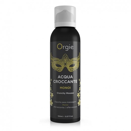 Хрустящая пенка для массажа Orgie Acqua Croccante Monoi с ароматом моной - 150 мл. - ORGIE - купить с доставкой в Якутске