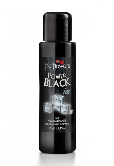 Стимулирующий гель для массажа Power Black - 35 мл. - HotFlowers - купить с доставкой в Якутске