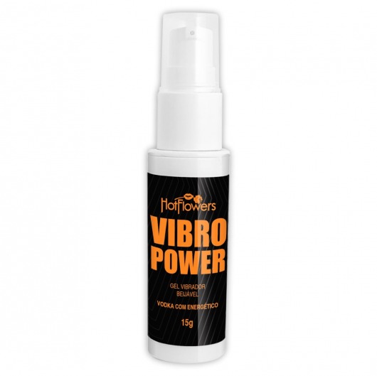 Жидкий вибратор Vibro Power со вкусом водки с энергетиком - 15 гр. - HotFlowers - купить с доставкой в Якутске