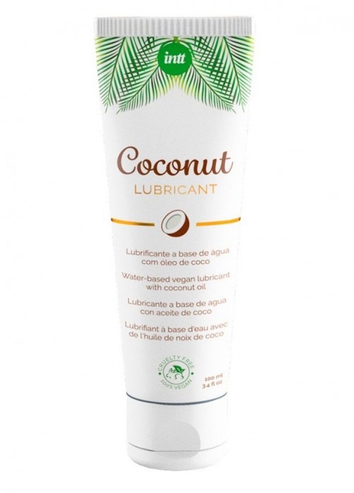 Веганская смазка на водной основе Coconut Lubricant - 100 мл. - INTT - купить с доставкой в Якутске