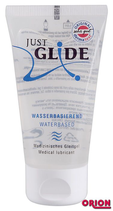 Вагинальная смазка на водной основе JUSTGLIDE - 50 мл. - Orion - купить с доставкой в Якутске