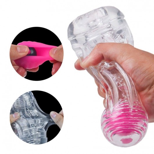 Прозрачный вибромастурбатор Space Capsule-RСT - S-HANDE - в Якутске купить с доставкой