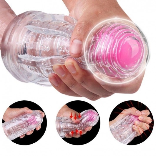 Прозрачный вибромастурбатор Space Capsule-RСT - S-HANDE - в Якутске купить с доставкой