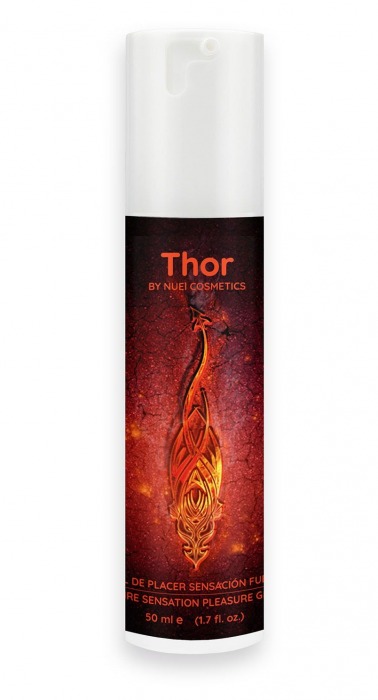 Возбуждающий унисекс гель Thor Fire Gel - 50 мл. - Nuei cosmetics - купить с доставкой в Якутске