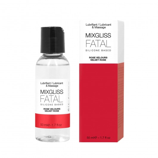 Силиконовый флюид с ароматом розы Mixgliss Fatal Velvet Rose - 50 мл. - Mixgliss - купить с доставкой в Якутске