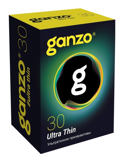 Супертонкие презервативы Ganzo Ultra thin - 30 шт. - Ganzo - купить с доставкой в Якутске