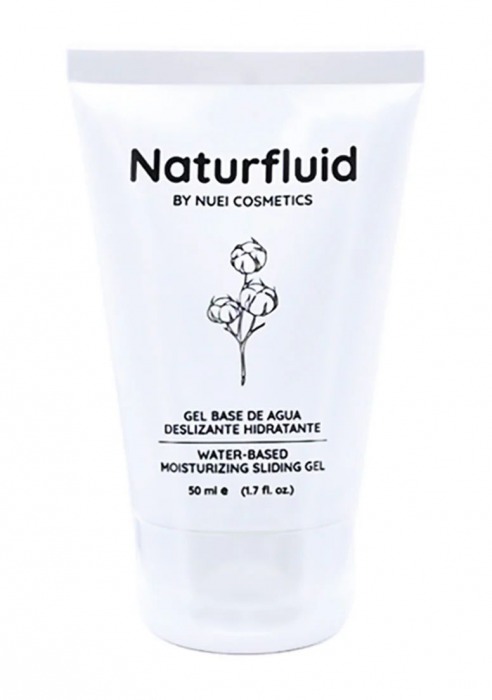 Экстраскользкий лубрикант на водной основе Nuei Naturfluid - 50 мл. - Nuei cosmetics - купить с доставкой в Якутске