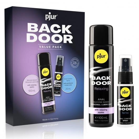 Набор для анального секса pjur Back Door Value Pack - Pjur - купить с доставкой в Якутске