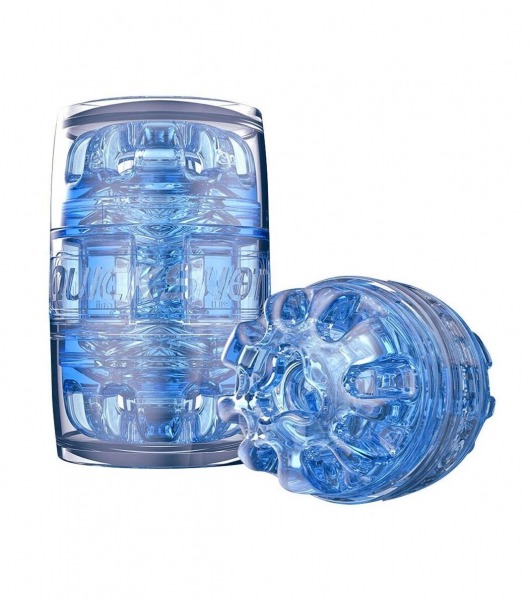 Мастурбатор Fleshlight Quickshot Turbo Blue Ice - Fleshlight - в Якутске купить с доставкой